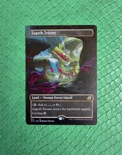 Zagoth Triome (Showcase) - Ikoria: Lair of Behemoths (NM) - Image 1