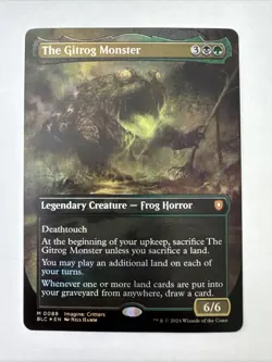 The Gitrog Monster (Borderless) Commander: Bloomburrow Foil - Image 1