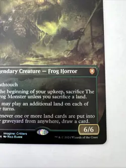 The Gitrog Monster (Borderless) Commander: Bloomburrow Foil - Image 4