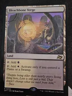 Bleachbone Verge Aetherdrift Regular Near Mint Free Shipping - Image 1