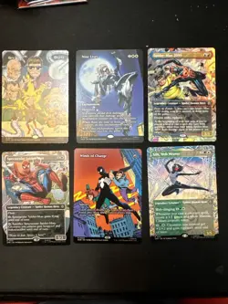 Magic The Gathering Marvels Spider-man Borderless Lot Regular - Image 1