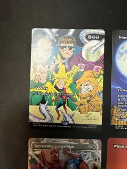 Magic The Gathering Marvels Spider-man Borderless Lot Regular - Image 2
