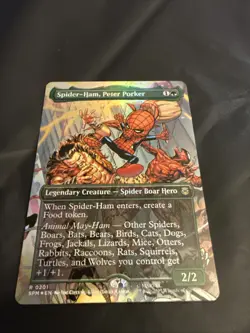 Spider-Ham, Peter Porker (Borderless) Marvel's Spider-Man Foil - Image 1