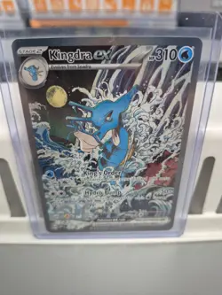 Kingdra EX 137 Black Star Promo Pokemon Card Near Mint Condition - Image 1