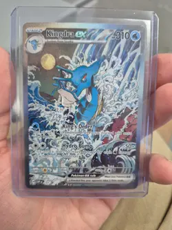 Kingdra EX 137 Black Star Promo Pokemon Card Near Mint Condition - Image 3