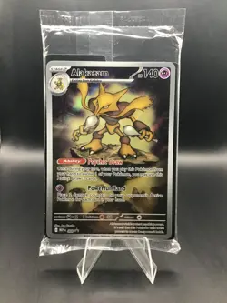 Alakazam 009 Black Star Promo Pokemon Mega Evolution NM - Image 1