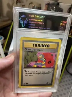 2000 Pokemon TCG 8.5 Team Rocket Goop Gas Attack! 1st Edition 78/82 CCG! Rare - Image 1