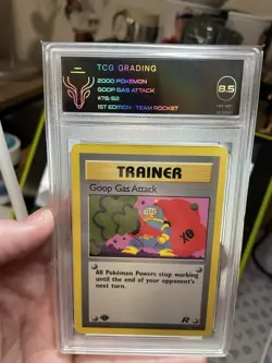 2000 Pokemon TCG 8.5 Team Rocket Goop Gas Attack! 1st Edition 78/82 CCG! Rare - Image 2