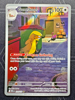 Gumshoos 153/132 Illustration Rare Pokemon Mega Evolution - Image 1
