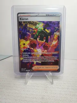 2024 Pokemon SV Twilight Masquerade TWM EN Kieran #218/167 - Image 1