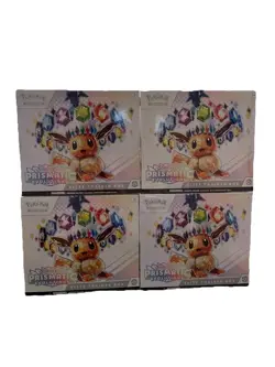 Pokemon TCG: Prismatic Evolutions Elite Trainer Box Sealed ETB Lot Of 4 - Image 1