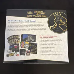 Pokemon TCG: Crown Zenith Elite Trainer Box (ETB) - 10 Packs - FACTORY SEALED - Image 4