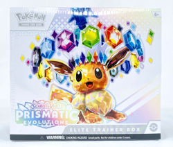 Pokemon TCG Scarlet Violet Prismatic Evolutions ETB Elite Trainer Box NEW SEALED - Image 1