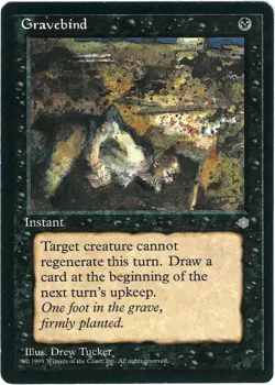 Gravebind Ice Age Rare - MTG Magic the Gathering Card - Image 1