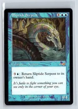 Sliptide Serpent Nemesis Rare - MTG Magic the Gathering Card - Image 1