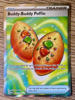 Buddy-Buddy Puffin - 167/132 - Pokemon Card Mega Evolution Full Art Trainer - Image 1