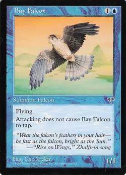 MTG Bay Falcon Common Mirage Magic The Gathering TCG Card NM - Image 1