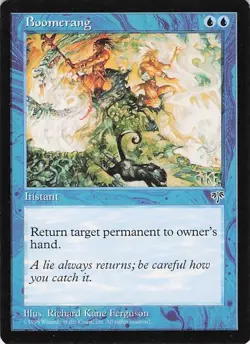 Boomerang Common MTG Trading Card Game - Image 1