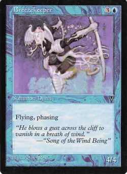 Breezekeeper Magic The Gathering MTG Common Card - Image 1