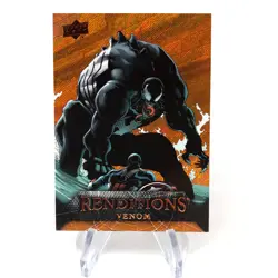 Marvel Card Venom 57 Orange /299 Fleer Upper Deck Renditions [NM] - Image 1