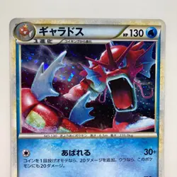 Pokemon Card Gyarados: Random Basic Pack Bonus Kira Card PROMO 004/L-P Japan F/S - Image 2