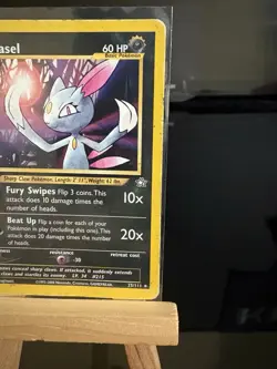 SNEASEL - 25/111 Neo Genesis 2000 - Regular Rare MP - Pokemon TCG Card - Image 3