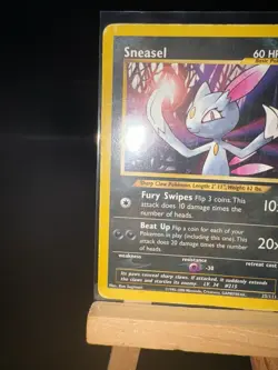SNEASEL - 25/111 Neo Genesis 2000 - Regular Rare MP - Pokemon TCG Card - Image 4