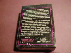 1995 RAGE DECK THE WEREWOLF : THE APOCALYPSE TRADING CARD GAME LIMITED ED. B - Image 2
