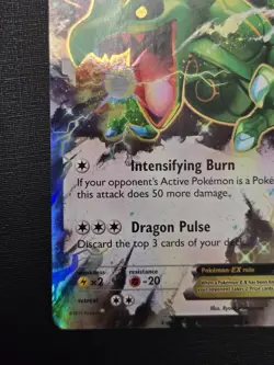 Pokemon 2015 TCG Rayquaza-EX Roaring Skies Holo Card 75/108 EX Rare - Image 5