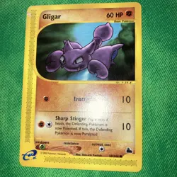 Pokemon Common Card : Gligar 59/144 ( Skyridge Set) - Image 1