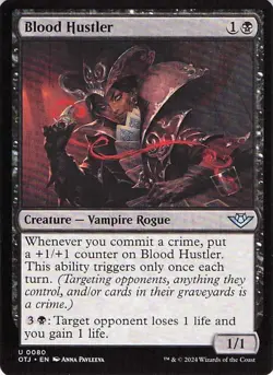 Blood Hustler U 0080 MTG Outlaws of Thunder Junction Common - Image 1