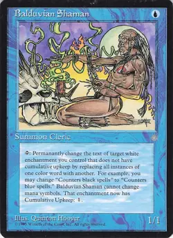 Balduvian Shaman 1/1 MTG Magic The Gathering Common Card NM - Image 1