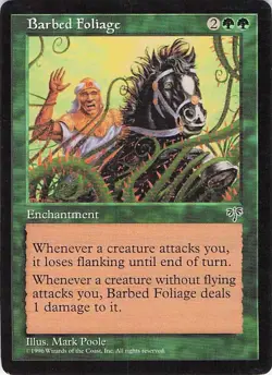Barbed Foliage - MTG Magic Mirage - Common - No Number - Near Mint - Image 1