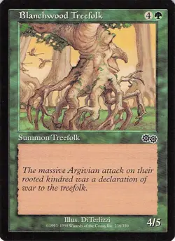 Blanchwood Treefolk 238/350 MTG Magic The Gathering Common - Image 1