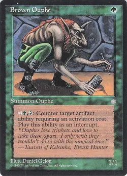 Brown Ouphe 1/1 Magic: The Gathering MTG Common - Image 1