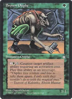 Brown Ouphe 1/1 - MTG Magic: The Gathering - Common - Image 1
