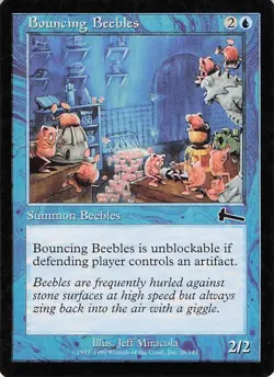 Bouncing Beebles 28/143 MTG Magic The Gathering Common NM - Image 1