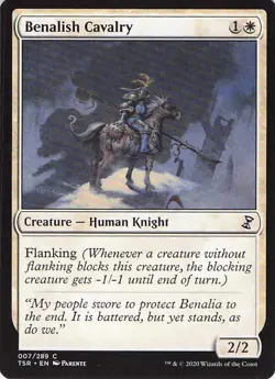 Benalish Cavalry 007/289 MTG Time Spiral Remastered Common NM - Image 1