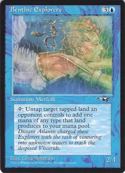 Benthic Explorers 2/4 Magic The Gathering MTG Common - Image 1