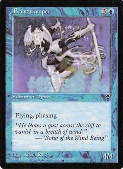 Breezekeeper | 4/4 | Magic: The Gathering MTG | Common - Image 1