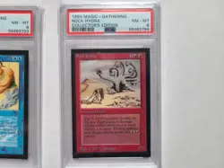 MTG 1993 Beta CE Collector's Edition PSA 8 NM-MT Rock Hydra & Mahamoti Djinn - Image 4