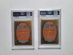 MTG 1993 Beta CE Collector's Edition PSA 8 NM-MT Rock Hydra & Mahamoti Djinn - Image 5