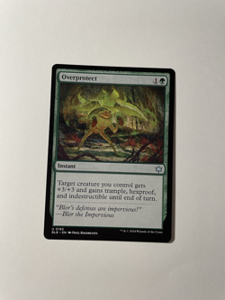 MTG Overprotect #185 - BLB Bloomburrow Regular Instant Non Foil - Image 1