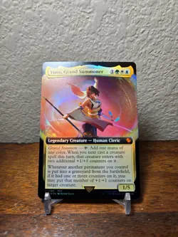 Yuna, Grand Summoner (Extended Art) MTG Commander: Final Fantasy Foil - Image 1