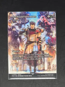 Newfound Adventure - Farseek U0045 Showcase Final Fantasy MTG NM/M - Image 1
