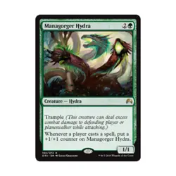 WOTC MTG Magic Origins Managorger Hydra (R) (Foil) EX - Image 1