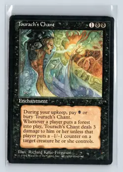 TOURACH'S CHANT - MTG Magic the Gathering Card - Fallen Empires - Uncommon - Image 1
