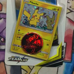 TEAM UP Checklane Blister Packs Pokemon Sun & Moon Booster Lot of 2 - SEALED - Image 5