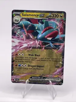Salamence EX 114/159 Journey Together Pokemon TCG Holo Double Star Rare - Image 1