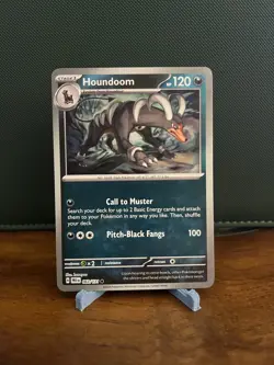 Houndoom 063/131 (Master Ball Pattern) Pokemon TCG Prismatic Evolutions Holo NM - Image 4